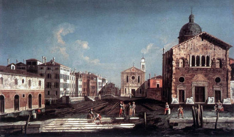  Francesco Albotto San Giuseppe di Castello - Hand Painted Oil Painting