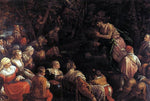  Francesco Bassano St John the Baptist Preaching - Hand Painted Oil Painting