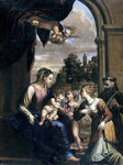  Francesco Brizio Madonna and Child with Sts Catherine and Francis - Hand Painted Oil Painting