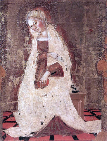  Francesco Di Giorgio Martini Madonna Annunciate - Hand Painted Oil Painting