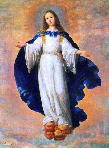  Francisco De Zurbaran The Immaculate Conception - Hand Painted Oil Painting