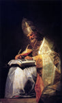 Francisco Jose de Goya Y Lucientes Saint Gregory - Hand Painted Oil Painting