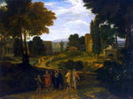  Francisque Millet Landscape with Christ and His Disciples - Hand Painted Oil Painting