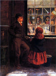  George Henry Yewell Christmas Eve - Hand Painted Oil Painting