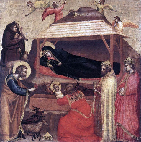  Giotto The Epiphany - Hand Painted Oil Painting