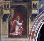  Giotto Di Bondone Annunciation: The Angel Gabriel Sent by God (Cappella Scrovegni (Arena Chapel), Padua) - Hand Painted Oil Painting