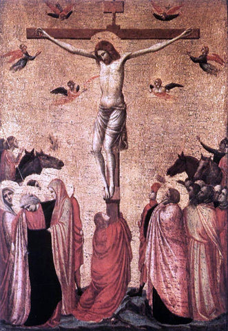  Giotto Di Bondone Crucifixion - Hand Painted Oil Painting
