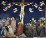  Giotto Di Bondone Crucifixion (North transept, Lower Church, San Francesco, Assisi) - Hand Painted Oil Painting