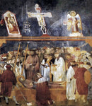  Giotto Di Bondone Legend of St Francis: 22. Verification of the Stigmata (Upper Church, San Francesco, Assisi) - Hand Painted Oil Painting