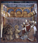  Giotto Di Bondone Legend of St Francis: 7. Confirmation of the Rule (Upper Church, San Francesco, Assisi) - Hand Painted Oil Painting
