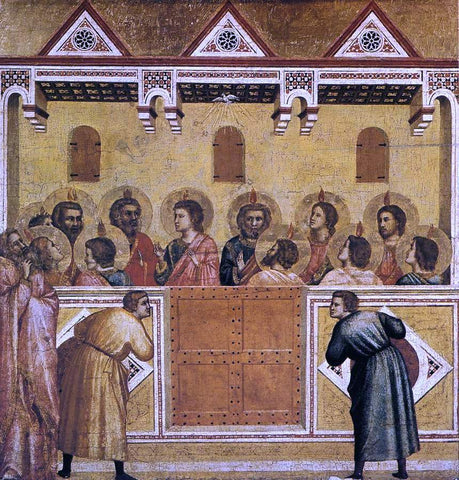 Giotto Di Bondone Pentecost - Hand Painted Oil Painting