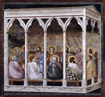  Giotto Di Bondone Scenes from the Life of Christ: 23. Pentecost (Cappella Scrovegni (Arena Chapel), Padua) - Hand Painted Oil Painting