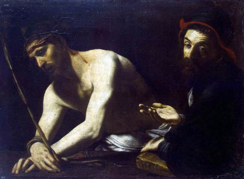  Giovanni Battista Caracciolo Christ and Caiaphas - Hand Painted Oil Painting