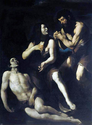  Giovanni Battista Caracciolo Lamentation of Adam and Eve on the Dead Abel - Hand Painted Oil Painting