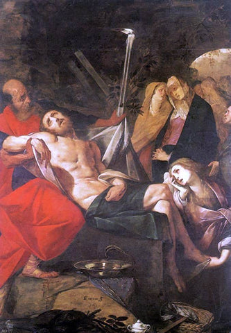  Giovanni Battista Crespi Entombment of Christ - Hand Painted Oil Painting