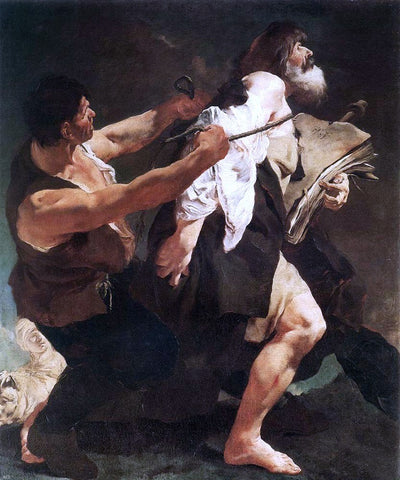  Giovanni Battista Piazzetta St James Brought to Martyrdom - Hand Painted Oil Painting