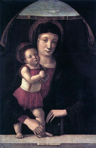  Giovanni Bellini Madonna with Child - Hand Painted Oil Painting