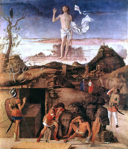  Giovanni Bellini Resurrection of Christ - Hand Painted Oil Painting