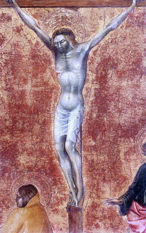  Giovanni Di Paolo Crucifixion (detail) - Hand Painted Oil Painting