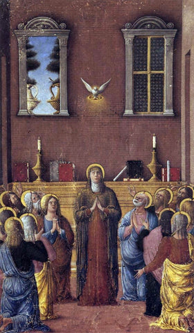  Girolamo Da cremona Pentecost - Hand Painted Oil Painting