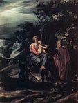  Giuseppe Cesari The Flight into Egypt - Hand Painted Oil Painting