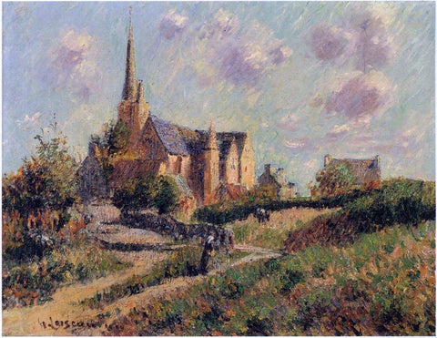  Gustave Loiseau Notre Dame de la Clarte - Hand Painted Oil Painting
