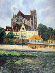  Gustave Loiseau The Auxerre Xathedral - Hand Painted Oil Painting