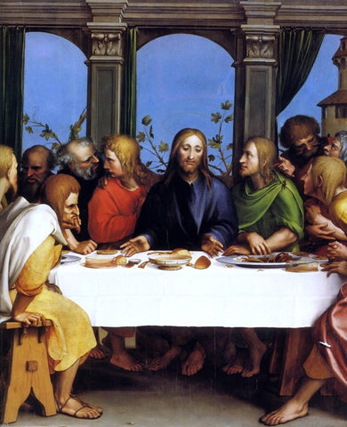  The Younger Hans Holbein The Last Supper - Hand Painted Oil Painting