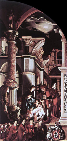  The Younger Hans Holbein The Oberried Altarpiece (right wing) - Hand Painted Oil Painting