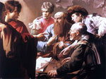  Hendrick Terbrugghen The Calling of St Matthew - Hand Painted Oil Painting