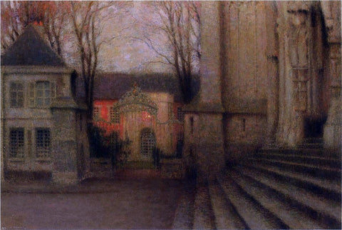  Henri Le Sidaner Steps at Chartres - Hand Painted Oil Painting