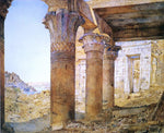  Henry Roderick Newman Temple of Philae from the Outer Court - Hand Painted Oil Painting