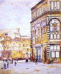  Henry Roderick Newman The Baptistery of San Giovanni - Hand Painted Oil Painting