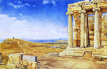  Henry Roderick Newman The Temple of Athena Nike on the Acropolis - Hand Painted Oil Painting