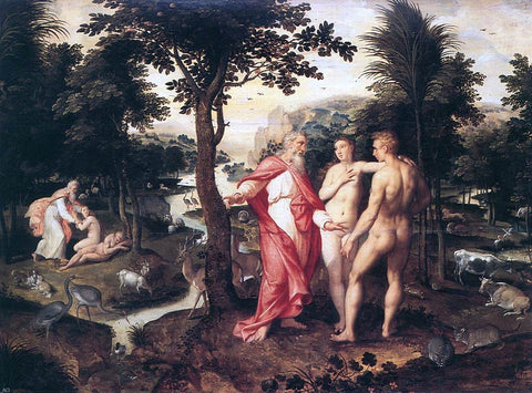  Jacob De Backer Garden of Eden - Hand Painted Oil Painting