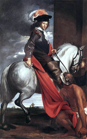  The Elder Jacob Van  Oost St Martin - Hand Painted Oil Painting