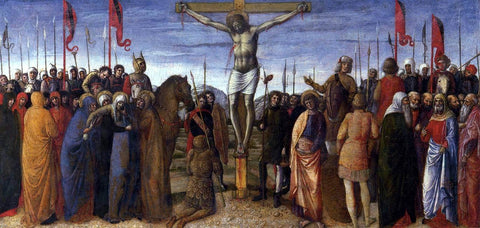  Jacopo Bellini Crucifixion - Hand Painted Oil Painting