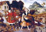  Jan Mostaert Abraham and Hagar - Hand Painted Oil Painting