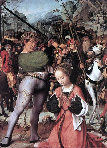  Jan Provost The Martyrdom of St Catherine - Hand Painted Oil Painting