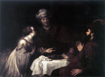  Jan Victors Esther and Haman Before Ahasuerus - Hand Painted Oil Painting