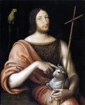  Jean Clouet Portrait of Francois I as St John the Baptist - Hand Painted Oil Painting