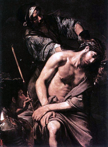  Valentin De boulogne Crowning with Thorns - Hand Painted Oil Painting