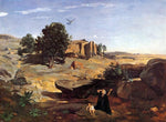  Jean-Baptiste-Camille Corot Hagar in the Wilderness - Hand Painted Oil Painting