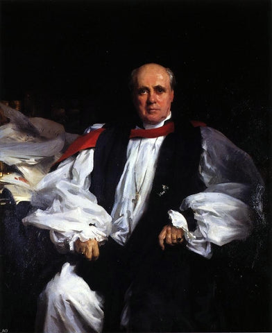  John Singer Sargent The Archbishop of Canterbury (Randall Thomas Davidson) - Hand Painted Oil Painting
