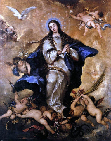  Jose Antolinez Immaculate Conception - Hand Painted Oil Painting