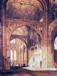  Joseph William Turner Interior of Salisbury Cathedral - Hand Painted Oil Painting