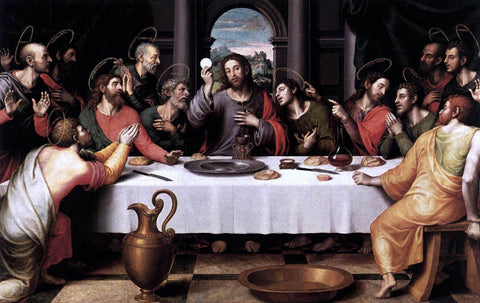  Juan de es De Juanes The Last Supper - Hand Painted Oil Painting