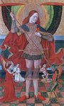  Juan De la Abadia The Archangel Michael - Hand Painted Oil Painting