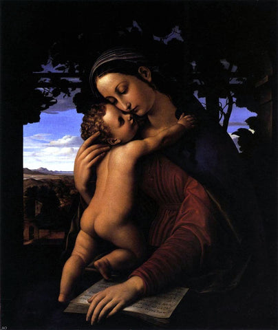  Julius Schnorr Von Carolsfeld Madonna and Child - Hand Painted Oil Painting