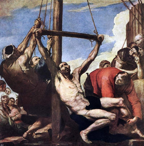  Jusepe De Ribera Martyrdom of St Bartholomew - Hand Painted Oil Painting